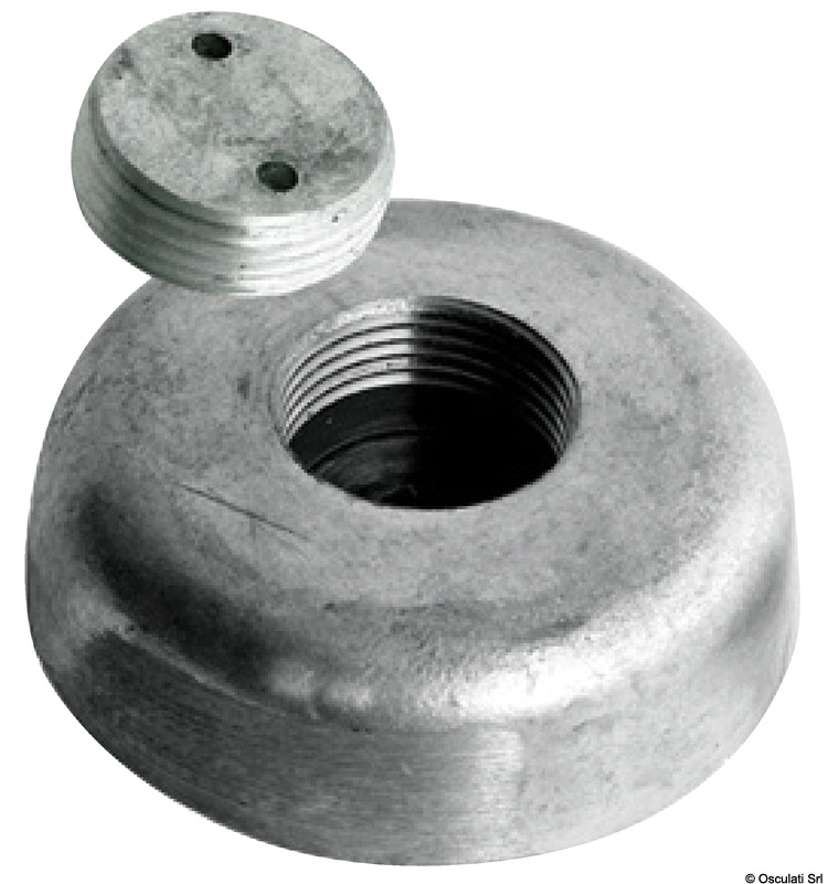 Hidden mounting magnesium anode Ø 120 mm
