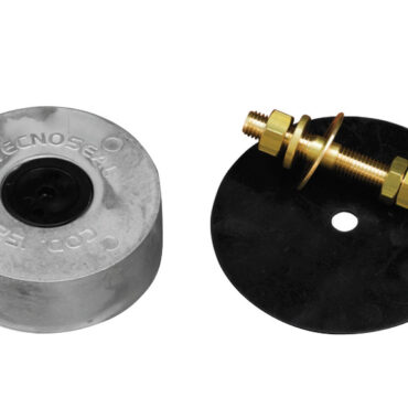 Hidden mounting aluminium anode Ø 135 mm