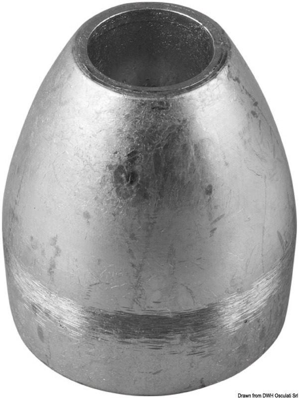 Zinc ogive anode for Bravo III