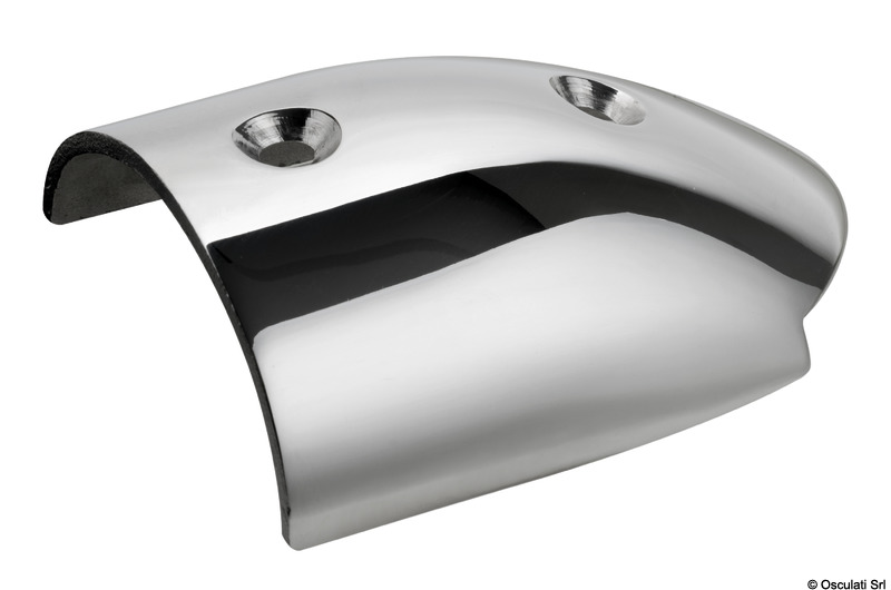 Profili Bottazzo Made in Italy con sezione a C in inox Aisi 316. Lunghezza standard 3mt, svasati e con finitura a specchio.Ogni barra è decapata e passivata garantendone la massima resistenza in ambiente salino.Abbinabile con Basi in Pvc Uv resistant dedicate disponibili in bianco, nero e grigio e con appositi terminali in Inox 316 lucidati a specchio.