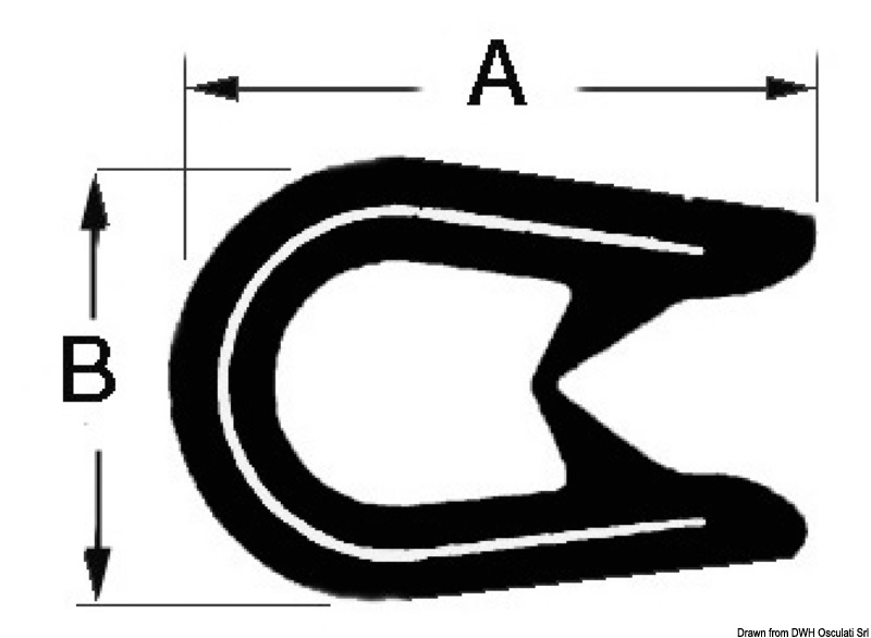 In PVC armato semiflessibile.