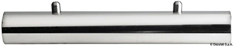 Si montano all'interno del tubo. Acciaio inox AISI 316 lucidato a specchio.