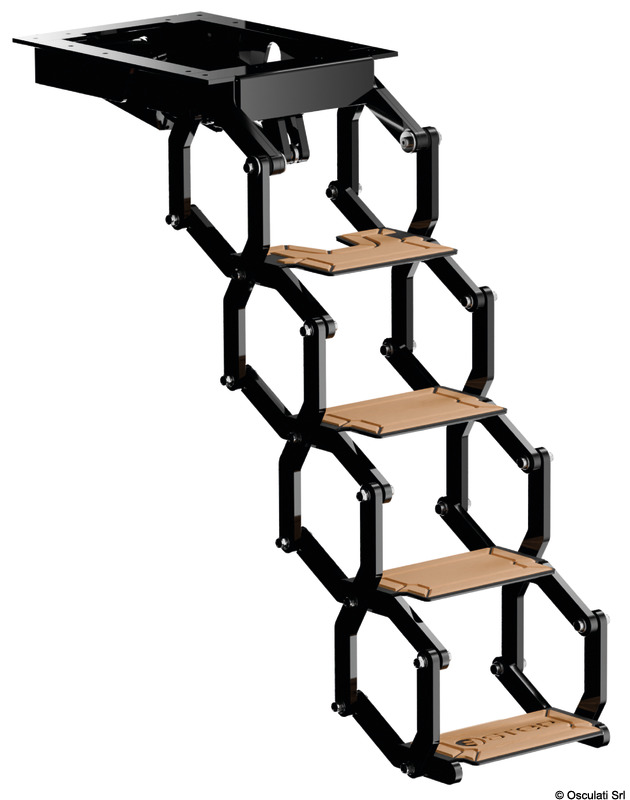 E-STEP 24V 4 steps electric ladder