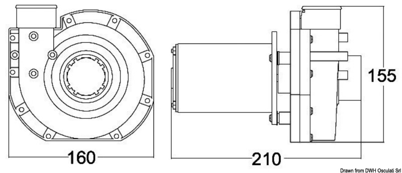 TECMA macerator pump 24 V