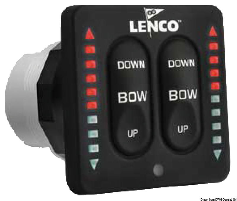 Formato da pannello di controllo con Cree LED + cavo connessione al pannello base.