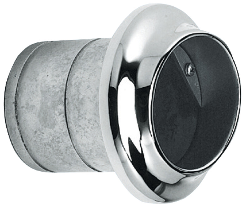 In acciaio inox AISI 316 lucidato a specchio, completi di membrana in gomma anti-riflusso. Fissaggio con 4 prigionieri a scomparsa Ø 6 mm.