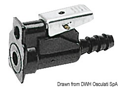 SUZUKI/OMC fuel hose female connector Ø 8 mm