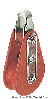 Tufnol HYE block 1 pulley 10x35mm EB