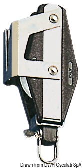 Serie rinforzata, in nylon nero e acciaio inox.