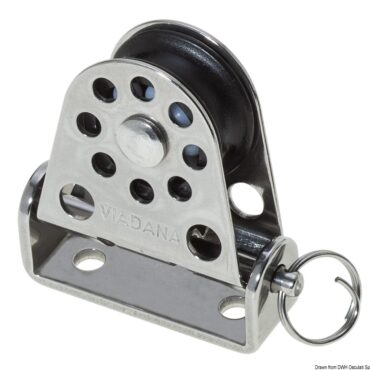 Carcassa in acciaio inox.