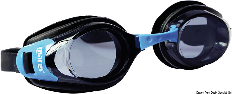 Occhialini da nuoto antifog professionali, sono ideali per il nuoto in mare e in piscina.