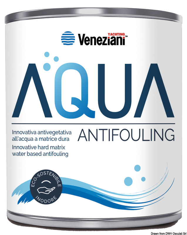 Antivegetativa all’acqua a matrice dura, ideale per acque salate e dolci, per tutte le imbarcazioni e per tutti tipi di supporto, ad esclusione dell’alluminio.Da usare con primer specifico 65.040.00.