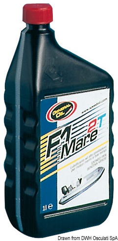 Olio miscela al 2% per motori a 2 tempi con specifiche NMMA-TC 3 W alte prestazioni. Può essere usato sia direttamente nel serbatoio che con i pre-miscelatori. Idoneo sia per benzina super che verde.