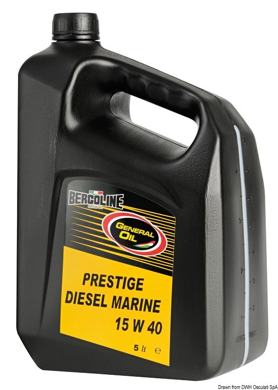 Olio multigrado con ottime prestazioni per motori marini diesel turbo e aspirati. Soddisfa norme AP CL-4/CF, ACEA E7-04/E5/A3/B4, MB 228.3, MAN 3275, VOLVO VDS-3.