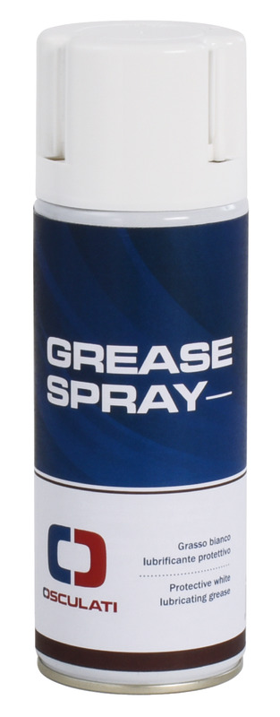 Grasso bianco lubrificante protettivo, idrorepellente, adatto per parti meccaniche che richiedono contemporaneamente protezione e lubrificazione. Resistente alle alte temperature (contiene litio) e all'acqua salata.