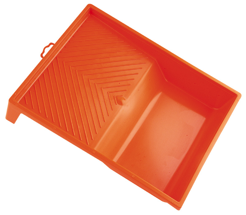 Vaschetta in plastica per vernici.