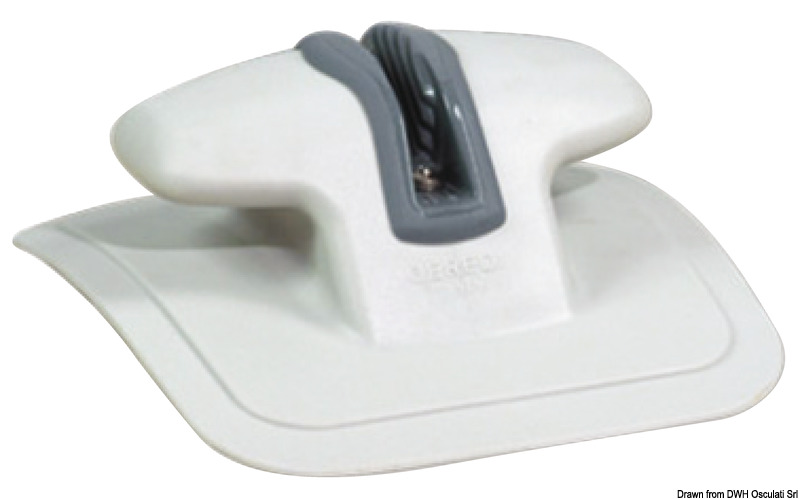 Può essere incollata sia sul tessuto in neoprene che in PVC.