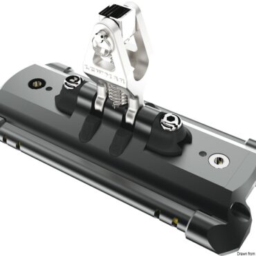 Mainsheet car size 1 w/upstand