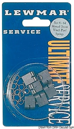 Maintenance standard pawl kit