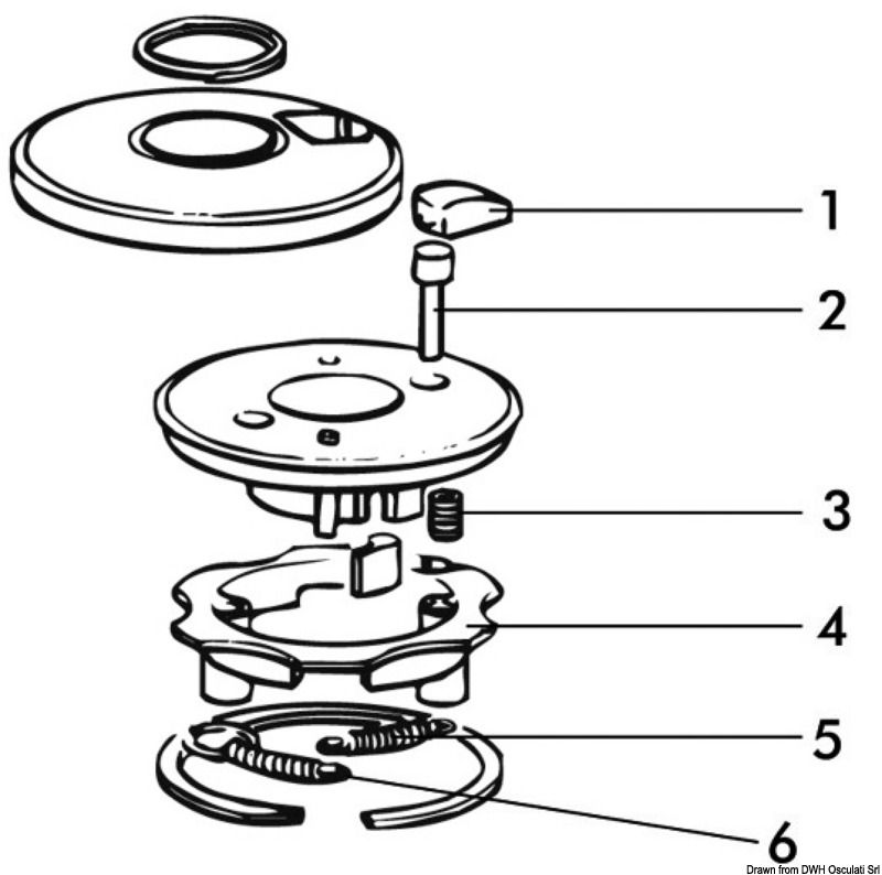 Spring support ring for third speed