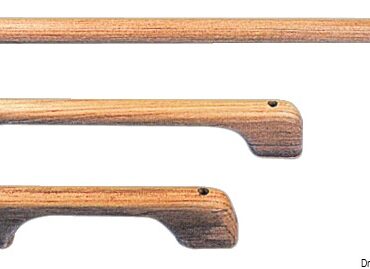 Teak towel bar 360x60x25 mm