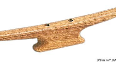 Teak cleat 300 mm