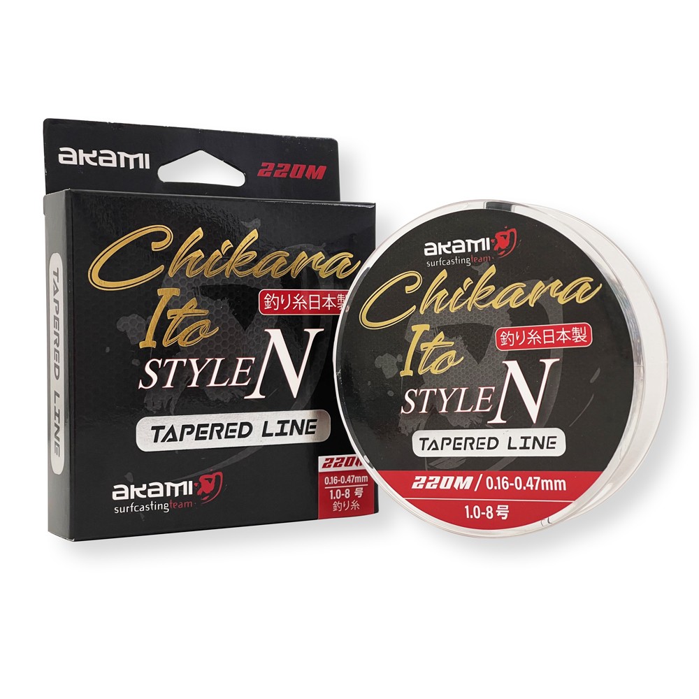 Filo conico AKAMI CHIKARA TAPERED LINE MULTICOLOR combina tecnologia Giapponese avanzata con prestazioni eccellenti. Grazie alla bassa elasticità (low stretch), offre un controllo superiore, mentre la resistenza all’abrasione e l’elevata tenuta al nodo garantiscono affidabilità anche in condizioni difficili. Senza memoria, assicura una gestione fluida e senza attorcigliamenti. Il design multicolore migliora la visibilità in pesca, rendendolo ideale per affrontare ogni sfida con precisione e sicurezza.