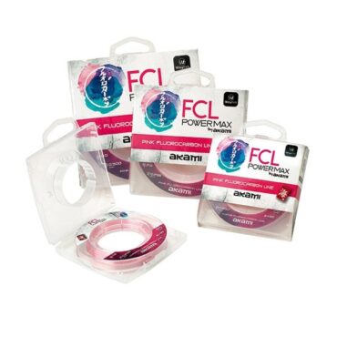 Rispetto ai monofilamenti tradizionali, Akami Power Max offre una elevata resistenza alla trazione, una migliore resistenza all’abrasione ed un allungamento minimo. Il sottile colore rosa migliora la visibilità in acqua, è il primo colore della gamma che diventa invisibile in acqua. Power Max è estremamente morbido e non ha memoria. Altamente raccomandato per la pesca dei cefalopodi, nella traina col vivo e drifting al tonno rosso.