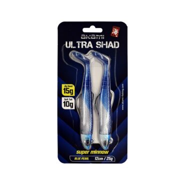 Akami Ultra Shad Soft Bait per spinning in mare e acqua dolce
