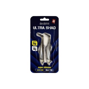 Akami Ultra Shad Soft Bait per spinning in mare e acqua dolce