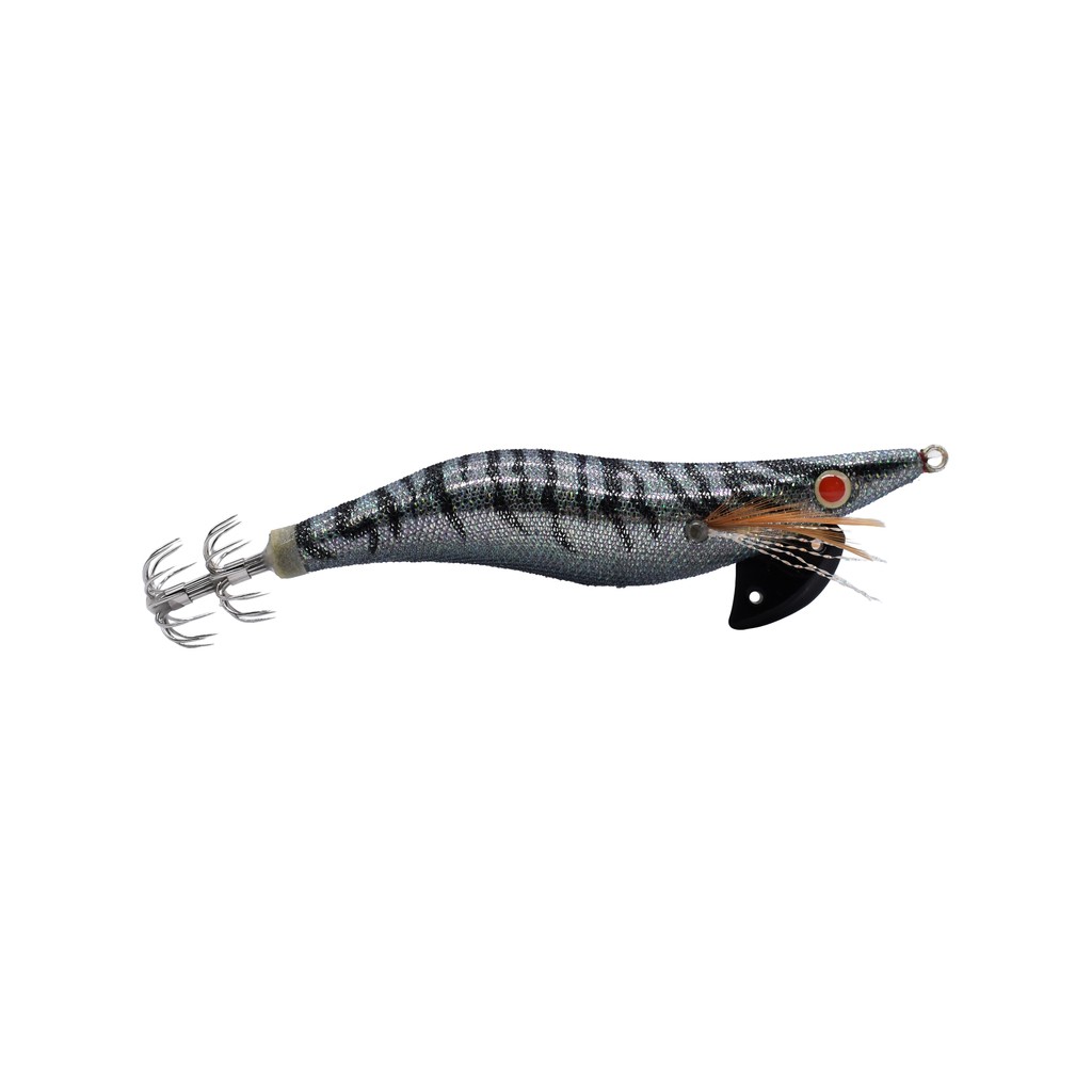 AKAMI Zebra Stripe è una totanara specifica per la pesca a eging, progettata per la cattura di seppie e calamari. Assetto bilanciato, pattern ad alta visibilità e movimento naturale garantiscono massima efficacia in ogni condizione.