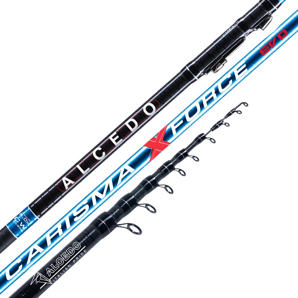 L'Alcedo CARISMA X Force Telematch è una canna telescopica con azione parabolica progressiva, ideale per pescatori alla ricerca di versatilità e precisione. Il vettino tubolare, sensibile e rapido, consente di lanciare zavorre fino a 80 grammi, mentre gli anelli in S-SiC con gambo medio dissipano rapidamente il calore, perfetti per l'uso di fili trecciati. La placca porta-mulinello a vite garantisce stabilità, e la sua sensibilità permette di captare anche le mangiate più delicate. Adatta per acque dolci e marine, è perfetta per la pesca al cefalo e con il pasturatore, offrendo performance eccellenti.