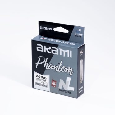 Akami PHANTOM Japan Nylon è un monofilo in nylon di alta qualità con tecnologia giapponese, bassa memoria ed elevata resistenza a nodo e abrasione. Specifico per la pesca bolognese.