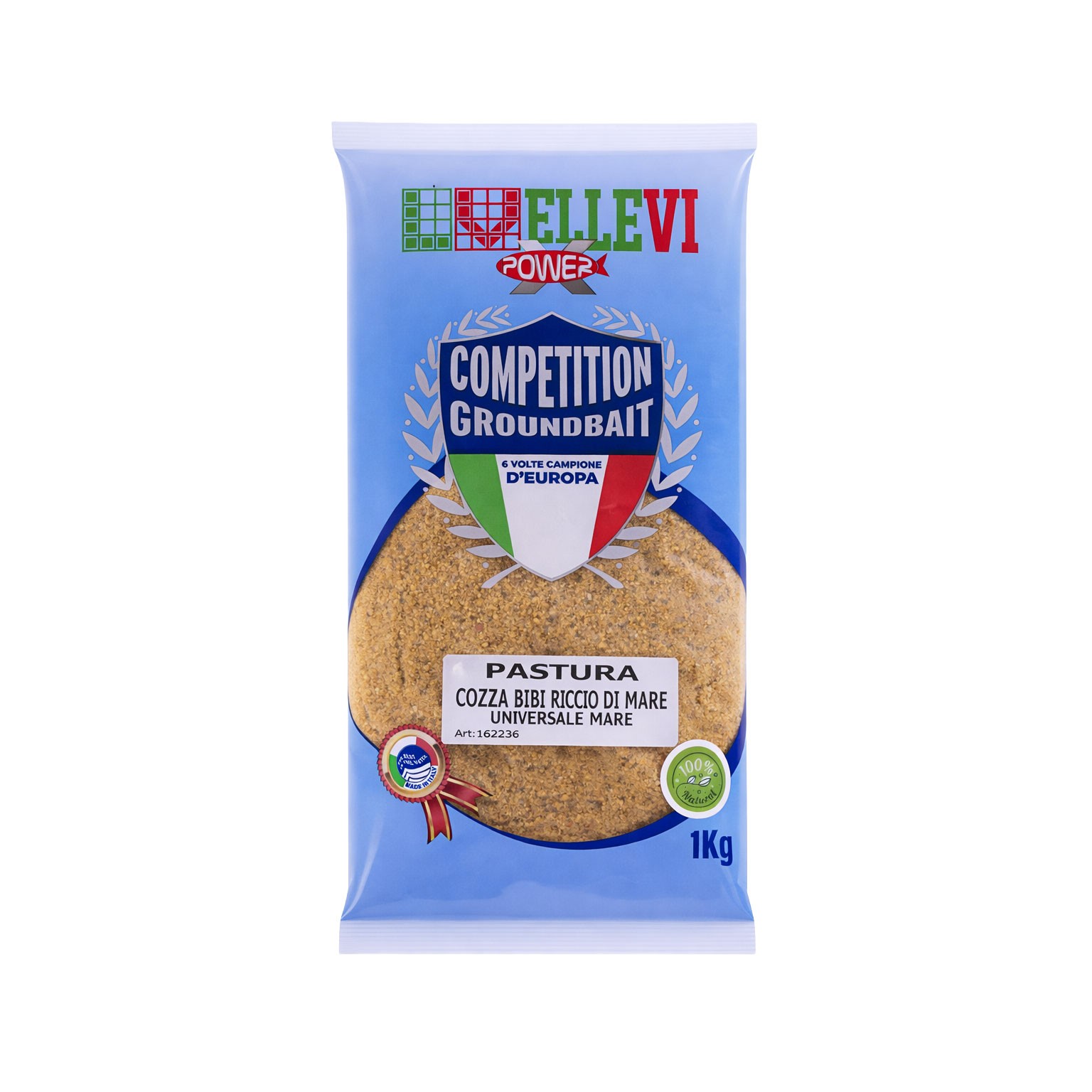 La pastura che racchiude il profumo del mare. La Pastura ELLEVI Cozza, Bibi, Riccio di Mare è una miscela unica, pensata per attirare una vasta gamma di pesci marini grazie ai suoi ingredienti speciali. Questo mix irresistibile di aromi naturali e amminoacidi crea un richiamo potente e mirato, ideale per una pasturazione universale. È la scelta perfetta per ogni pescatore che vuole un'esca versatile e di altissima qualità. Perfetta per Pesca al colpo, Bolognese, Gallegiante, al colpo,passata,agonismo, feeder, fondo, ledgering