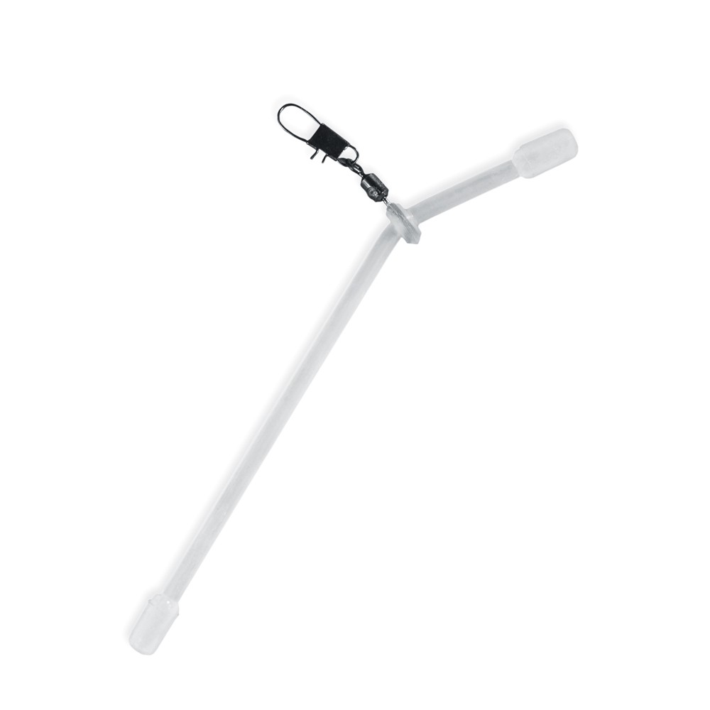 Antitangle da pesca con struttura in plastica trasparente. Indicato per tutte le tecniche di pesca da spiaggia e da barca.