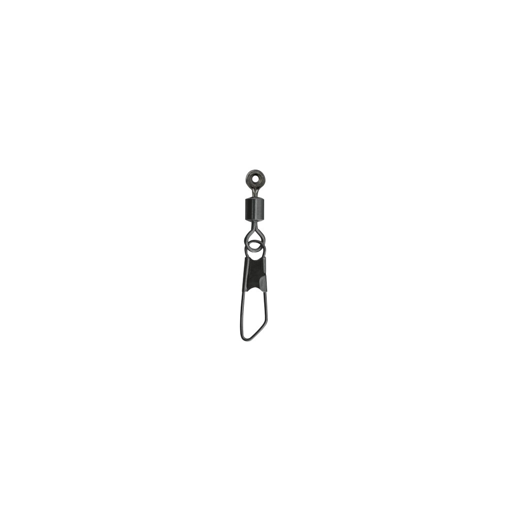 Attacco scorrevole assemblato con girella rolling, scorrifilo e moschettone Safety. Utile per diverse tecniche di pesca, soprattutto per la pesca all’inglese con galleggiante.