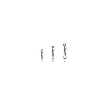 Sele Handing Snap, attacco a sgancio rapido per la pesca surfcasting, carp fishing, bolentino e spinning. Colore black nichel.