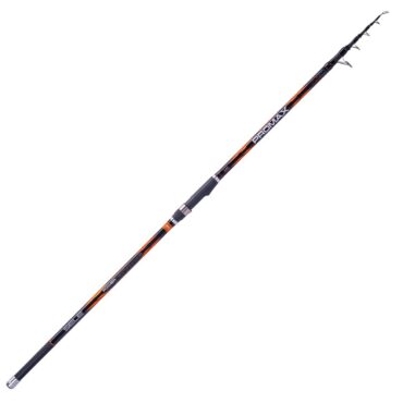 Sele Promax canna da surfcasting a tre potenze di lancio per questa canna molto performante grazie al carbonio intrecciato ed il vettino solido che segnala ogni tocca. Componentistica di qualità ed azione studiata per far fronte alle moderne esigenze del surfcaster esigente.

Fusto in Braided Carbon
Anelli doppio ponte SiC serie K-Guide 
Impugnatura in Eva