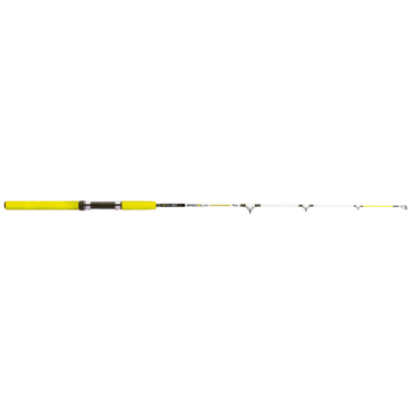 Canna da barca monopezzo, studiata per la pesca da bolentino, seppie e calamari. Realizzata in fibra di vetro e impugnatura ergonomica in gomma morbida,sensibile e pratica permette una cattura facile e veloce. Disponibile nella lunghezza di 1.50 metri con una potenza di lancio di 100 grammi. Eccellente rapporto qualità prezzo.Fusto in FiberglassAnelli doppio e monoponteImpugnatura in Eva