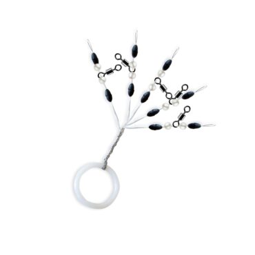 Girella rolling con stopper, ideale per la creazione di montature a bandiera e bolentino leggero.