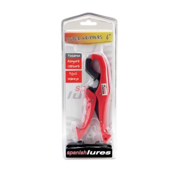 Pinza Spanish Lures Super Grippers, lo strumento perfetto e indispensabile che ogni pescatore da spinning dovrebbe portare con sé durante le sue battute di pesca.