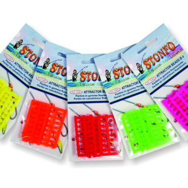 Perline in gomma dai colori fluorescenti. Montate direttamente sull’esca artificiale oppure sul filo vicino all’amo rendono più attrattiva la montatura aumentando così le probabilità di cattura. Adatte sia per le acque interne che per la pesca in mare.
Misure disponibili: Ø mm 3,0 - 4,0 - 5,0 - 6,0 - 7,0
Colori disponibili: giallo - arancio - rosso - verde - fucsia.