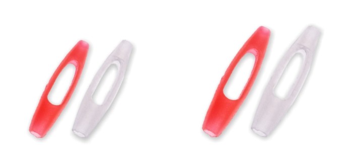 Il cast connector costituisce il sistema più pratico per la connessione coda-finale. La sua forma completamente smussata permette un passaggio agevole tra gli anelli della canna. Disponibile nei colori neutro o arancio fluo per una maggiore visibilità. Due misure per ogni tipo di coda.

Mis. 1: coda da 3 a 6

Mis. 2: coda da 7 a 12

Busta da 6 pezzi, confezione da 10 buste.