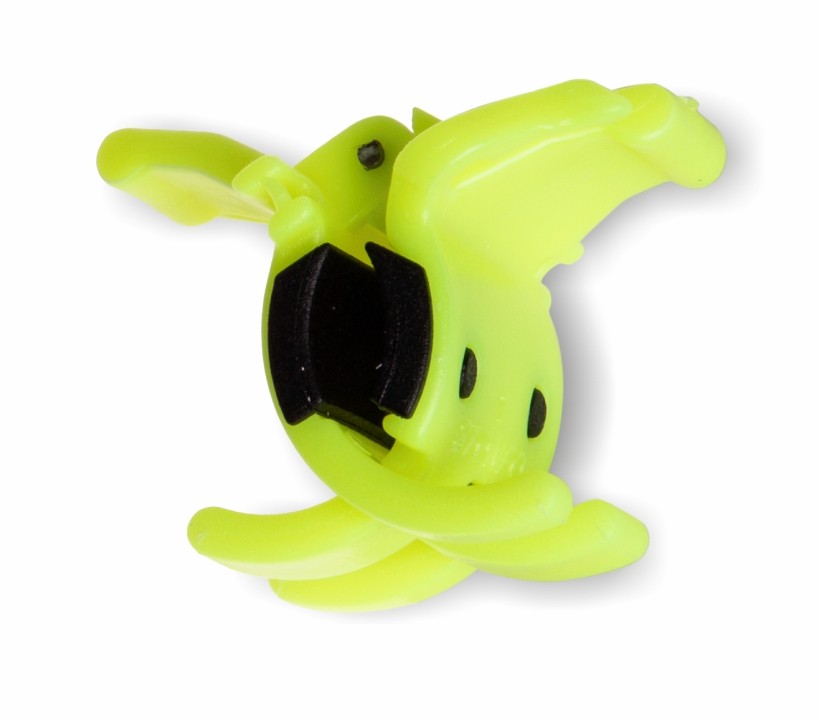 Clip a molla con guancette in gomma antiscivolo. Studiata appositamente per la pesca alla trota. Sostiene saldamente la bombarda, striscio etc. sulla canna durante gli spostamenti. Blocca il filo lungo la canna da pesca quando viene riposta.
Adatta per canne da Ø 6 a Ø 22 mm.
Busta da 2 pezzi, confezione da 10 buste.