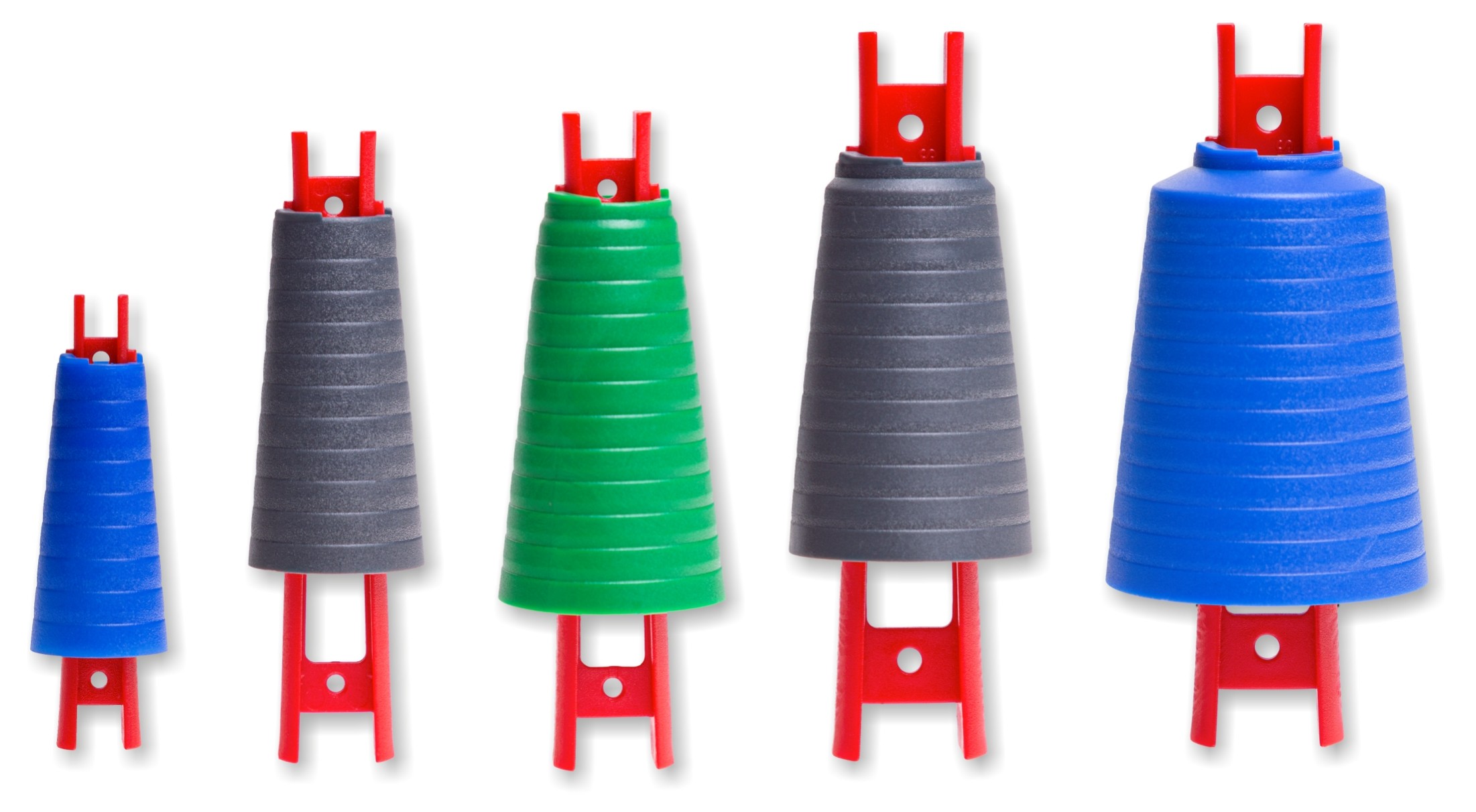 Dispositivo combinato per l'aggancio ed il tensionamento dell'elastico. Superleggero e resistente. Bloccaggio a baionetta super sicuro. Scalette più capienti.
Misura 1: da mm 9 a mm 13
Misura 2: da mm 13 a mm 17
Misura 2,5: da mm 14,5 a mm 21
Misura 3: da mm 17,5 a mm 24
Misura 4: da mm 24,5 a mm 31,5
Busta da 1 pezzo, confezione da 10 buste.