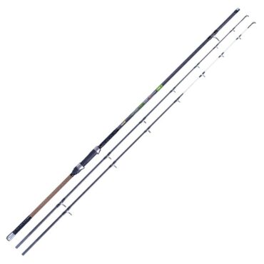 Ares della Sugoi è la nuova canna da barca, estremamente versatile, ideale soprattutto per la pesca a bolentino. E’ maneggevole e robusta per la sua struttura in carbonio intrecciato e la sua doppia impugnatura in morbida gomma antiscivolo associata al sughero. La canna Ares è fornita con due cimini di diversa azione, utili per adattarla in tutte le situazioni di pesca.Fusto in Carbon Anelli doppio ponteImpugnatura Gomma e Sughero