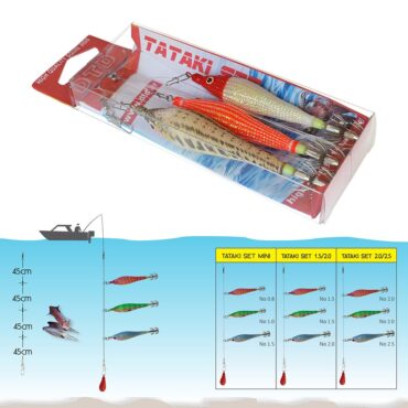 DTD TATAKI SET - Tataki Set Mini, 0.8, 1.0 & 1.5