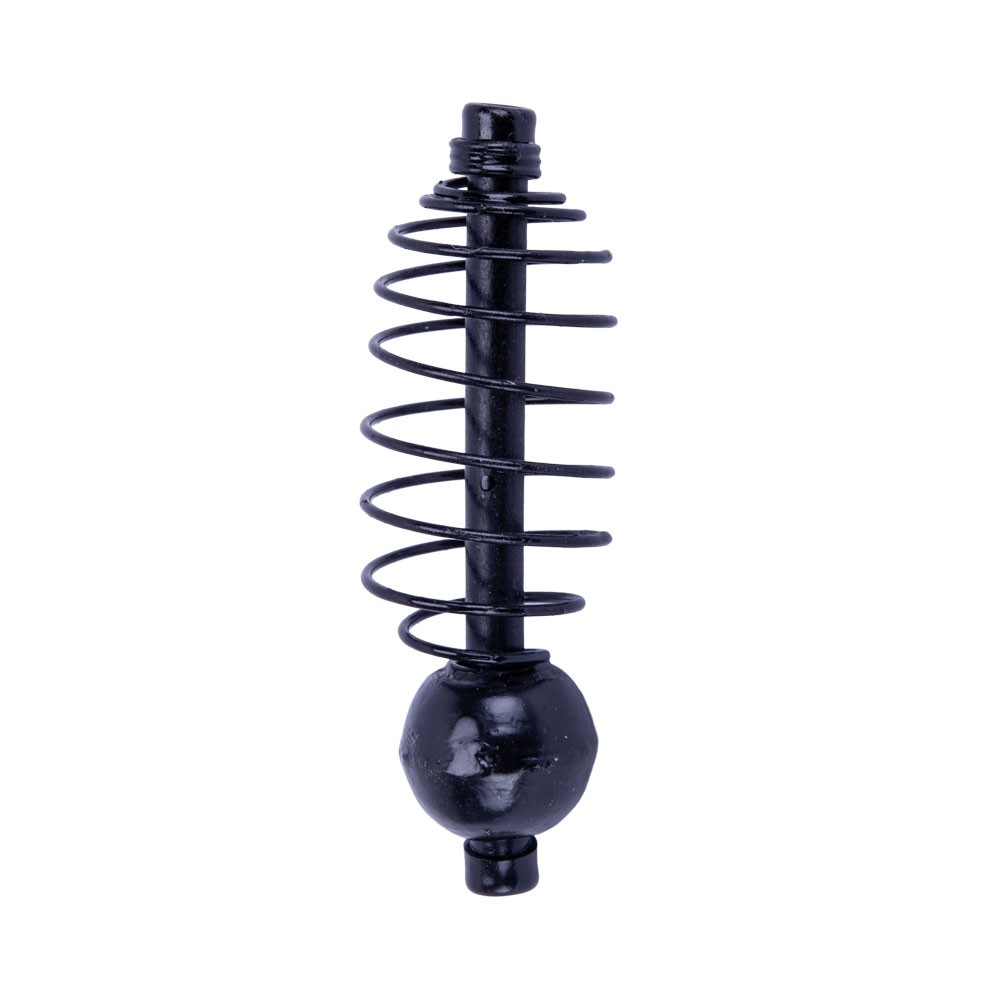 Pasturatore Cilindrico piombato, un accessorio da pesca indicato per pasturare pellet, esche, bigattini incollati, method.