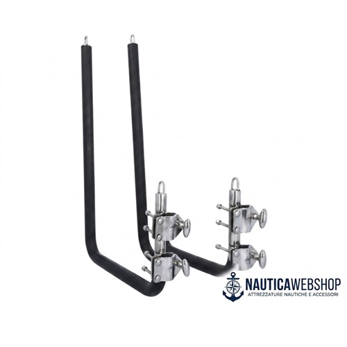 kit supporto per tienibene ringhiera per trasporto sup e kayak