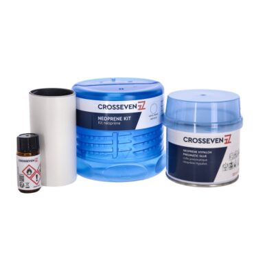 KIT RIPARAZIONI BICOMPONENTE PER GOMMONI NEOPRENE-HYPALON 125ML